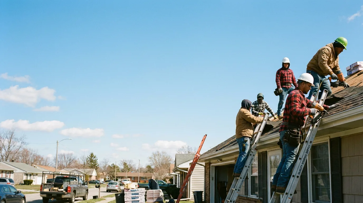Roofing in Cohoctah, MI near me